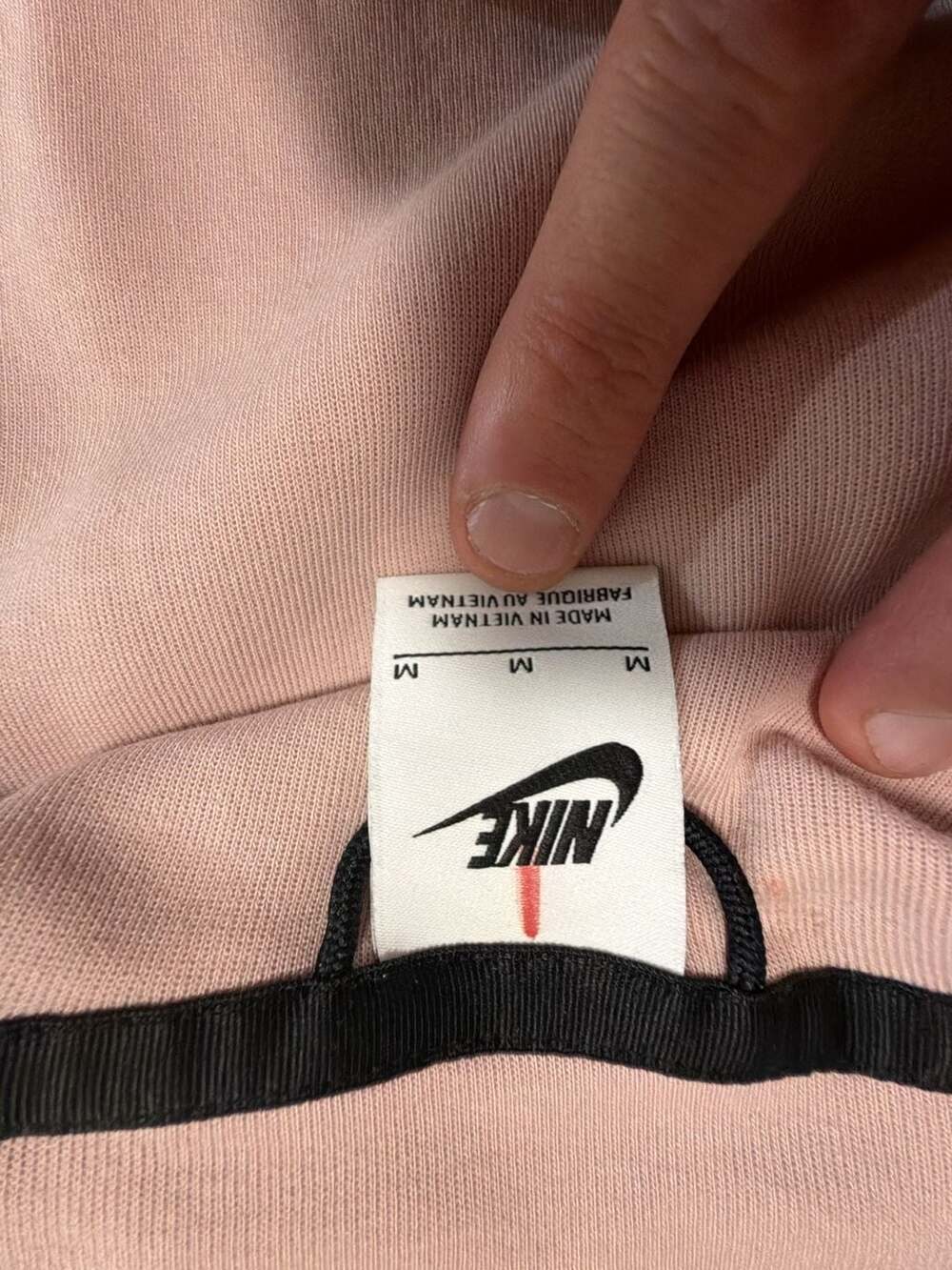 Nike Sportswear Tech Fleece Full-Zip Hoodie Pink Oxford Size M
